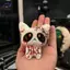 HFTOY Halloween Ma Búp Bê Móc Khóa Kinh Dị Đáng Sợ Phụ Kiện Cho Trang Phục Hóa Trang, Trang Trí Tiệc Ma Quái ~