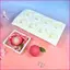 VIC Nghệ Thuật Lychee Hình Đa Khoang Khuôn Silicon Dễ Dàng Phát Hành Cho Tự Chế Bánh Mousse Sô Cô La Và Đảng Desse