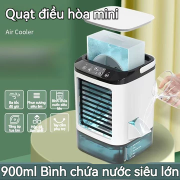 Quat phun suong gia dung may lanh lam mat dieu hoa mini cho van phong quat lam mat usb cho ky tuc xa