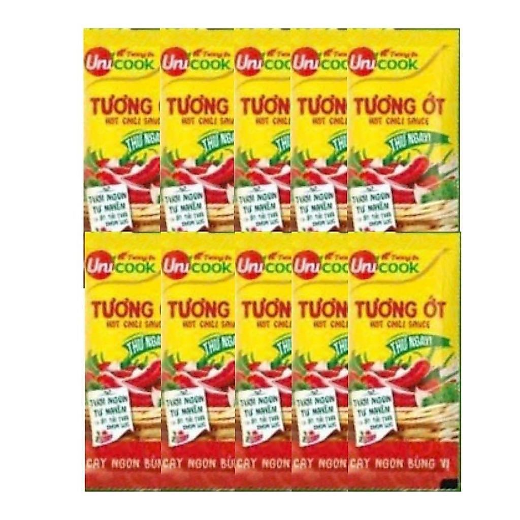 [Quà Tặng Không Bán ] SACHET 10 Gói Tương Ớt 10ml.