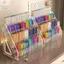 Giá đỡ bút GILL, Giá đựng bút Acrylic, Giá đựng văn phòng phẩm nhiều ngăn bền bỉ 3 / 4 / 5 lớp Đồ dùng lưu trữ văn phòng tại nhà