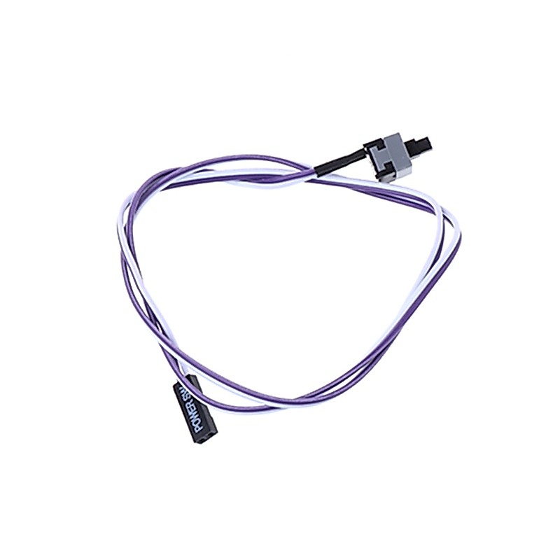 [3C] Cáp nguồn 2 chân SW PC trên nút nhấn Dây chuyển đổi máy tính 0 48m 1 gói