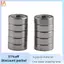 10 chiếc Vòng bi xuyên tâm bằng kim loại kín bằng kim loại thu nhỏ, MR126 ZZ 6 X 12 X 4MM