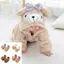 Tất chống trượt phong cách Pealike dành cho trẻ sơ sinh và trẻ mới biết đi Tất Cotton chống trượt dễ thương Giày bốt mềm mại và thoáng khí Giày ấm áp