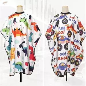 ZENZON Trẻ Em Làm Tóc Mũi, Dễ Thương Chuyên Nghiệp Trẻ Em Hoạt Hình Cắt Tóc Mũi, Nhuộm Tóc Mềm Mại Chống Thấm Nước Cắt Áo Choàng