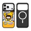 Ốp Gương Siêu Lớn Quả Chuối Kid Từ Tính Điện Thoại Dành Cho IPhone 11 12 13 14 15 16 Plus 17 Pro Max Ốp Bảo Vệ Chống Sốc