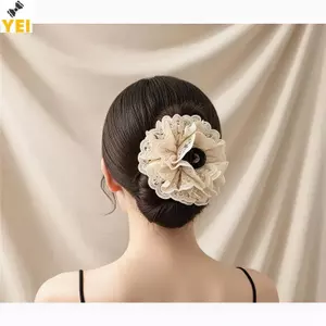< YEI > Kẹp Vuốt Tóc Ren Hoa Cho Nữ Bé Gái Chic Barrette Giữ An Toàn Kẹp Tóc Cho Tiệc Cưới Và Làm Việc Mới