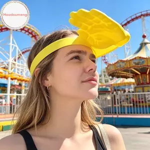 Mũ che nắng tay Hodou Thiết kế lòng bàn tay 3D có thể điều chỉnh cho tấm che nắng mới lạ ngoài trời cho chuyến dã ngoại đi biển VN