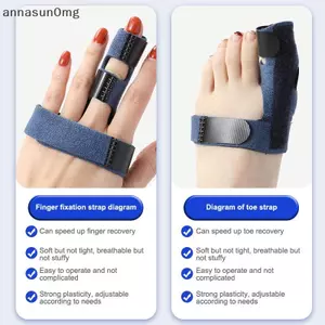 AA Ngón Tay Ngón Chân Hỗ Trợ Dây Đeo Có Thể Điều Chỉnh Giảm Đau Sửa Nẹp Thẳng Nẹp Corrector Hỗ Trợ Di Chuyển Gãy VN