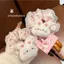 Dễ Thương Kitty Giai Điệu Tóc Dây Tóc Cô Gái Màu Hồng Mũ Đội Đầu Dây Scrunchy Đuôi Ngựa Phụ Kiện Tóc