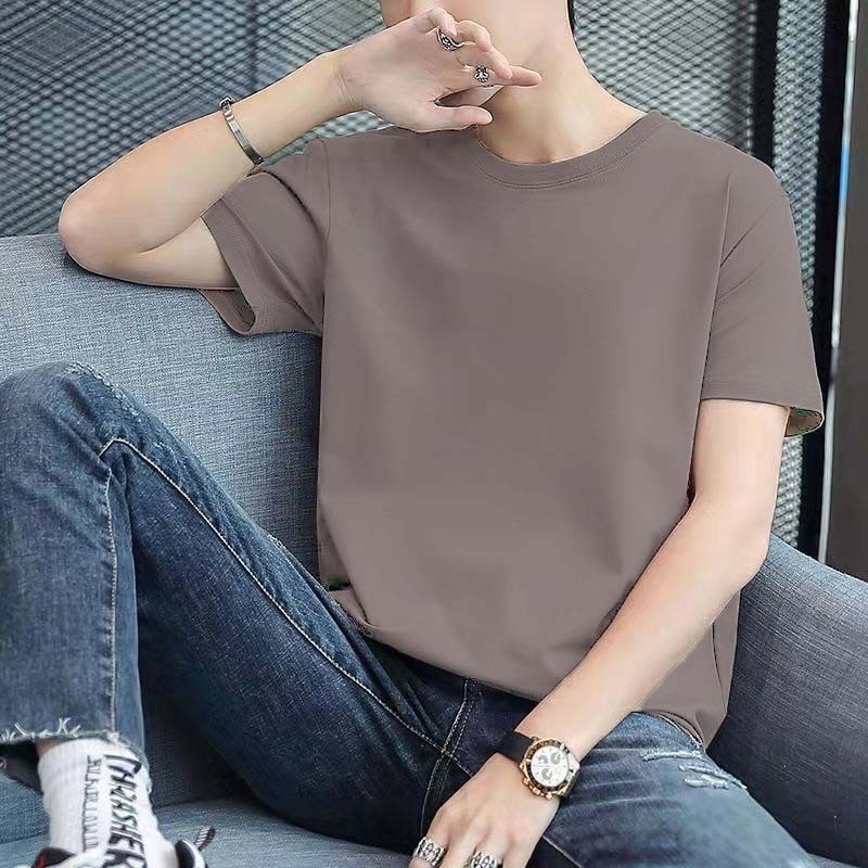 Áo thun cổ tròn mỏng hợp thời trang cỡ lớn Youth Slim Fit Phù hợp với mọi phong cách