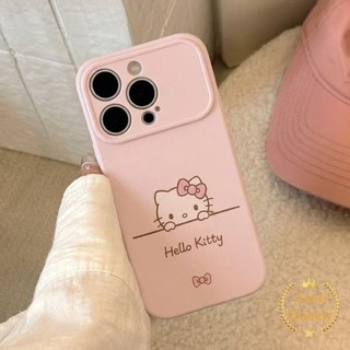 Ốp lưng tương thích cho iPhone 17 15 16 11 14 13 12 Pro Max X XR XS Max 7 8 16 Plus Air SE Phim hoạt hình sáng tạo Kitty Cat Cat Ear Kitty Cat Plus Bubble Heart Case