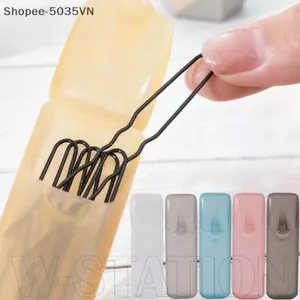 {AKIN} Hộp đựng thuốc sắp xếp du lịch 4 lưới Hộp đựng thuốc Hộp đựng thuốc Bông tăm Tăm bông thân thiện với nhà thơ {a}