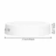 Đèn trần LED YOFFOR, Đèn bảng điều khiển AC tròn 85-265V