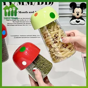 SWEET Mới Đơn Giản Nấm Bảo Quản Bình Bảo Quản Nhà Lưu Trữ Sản Phẩm Phù Hợp Với Kín Chống Rò Rỉ Bảo Quản Bình Cà Phê n