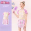 Đồ bơi trẻ em cho bé gái, bộ hai mảnh, mềm mại và bền bỉ, thích hợp cho kỳ nghỉ bên bờ biển