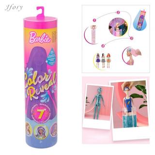 Jfory Màu Sắc Tiết Lộ Búp Bê Tuổi 3 + Nước Tiết Lộ Búp Bê Nhìn Với Tóc Giả Váy Giày Bọt Biển Cho Lễ Hội Giáng Sinh Ngày Lễ Năm Mới Quà