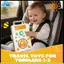 Đồ chơi du lịch cho trẻ mới biết đi, Đồ chơi Montessori Bảng bận rộn Công tắc đèn LED cho bảng cảm giác 1 cho bé 3 tuổi