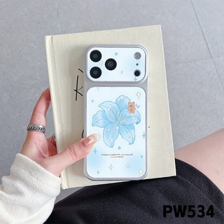 Ốp Lưng Hoa Lily Gradient Dreamy Cho Redmi A7 Pro A5 A4 A3 A3X Pro A2 A1 9 Prime Power Activ 9T 9i 9A Sport 9C NFC AT 5G 4G Vỏ Da Sang Trọng Dễ Thương Thanh Lịch Phong Cách Ins