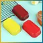 BVY 2 Cái Hộp thiếc Mini rỗng hình chữ nhật bằng kim loại Hộp đựng thực phẩm kín có nắp vòng kéo Hộp lưu trữ tổ chức nhỏ đa năng.