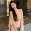 Áo ngắn tay quây mỏng kiểu Pháp Phiên bản eo hẹp không đều dành cho nữ mùa hè Tính khí mỏng hơn Áo sơ mi nhỏ