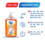 Combo 2 Chai Nước Rửa Chén Clara Tinh Chất Gừng Quế 1,5kg NRCQG04, Nước Rửa Bát Lành Tính Đánh Bay Dầu MỡHàng Chính Hãng