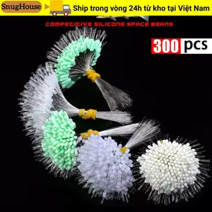 SNUGHOUSE Dụng cụ câu cá Nút chặn silicon Đầu nối chống dây
