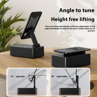 Loom Lure Giá đỡ điện thoại di động đa chức năng Loa Bluetooth Power Bank Máy đa năng