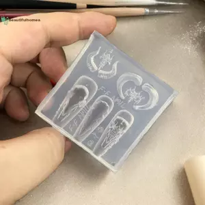 BeautifulHomeA Sheepshead 3D Khuôn Silicon Móng Tay Nghệ Thuật Khuôn Móng Tay Quyến Rũ Dụng Cụ Làm Móng Khuôn Móng Tay DIY Thủ Công Khuôn Trang Trí Móng Tay Salon Cung Cấp VN