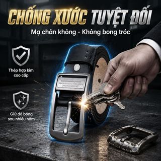 🔥【Da thật 100%】 Thắt lưng nam | Thắt lưng da bò cao cấp | Thắt lưng công sở | Thắt lưng nam da thật | Phụ kiện nam