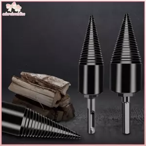 THÊM Củi Đũa Gỗ Khoan Bit Dụng Cụ Chia Chia Chia Nón Log Splitter Gỗ BSS
