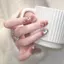 Miếng Làm Móng Tay Dễ Thương Ngọt Ngào Thời Trang Mắt Mèo Bướm Nhấp Nháy Kim Cương Ngắn Vuông Đeo Móng Tay