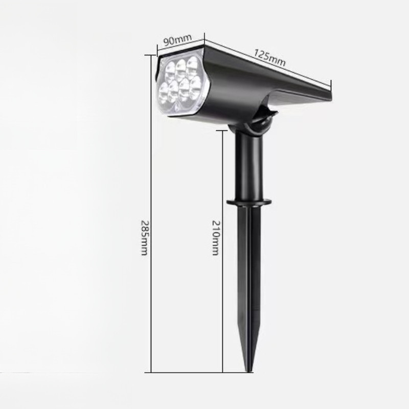 Đèn Cắm Cỏ Năng Lượng Mặt Trời, Chống Nước IP44, Tự Động Bật/Tắt Khi Trời Tối, Không Tốn Điện, Trang Trí Vườn, Sân Vườn