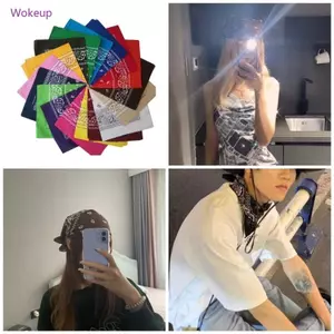 Woke Hip Hop Khăn quàng cổ ngoài trời Khăn quàng cổ Khăn tay Cung cấp tiệc ngoài trời