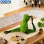 <cosyh>Resin Garden Yoga Amphibian Decor Sculpture for Outdoor Home Tabletop Decor