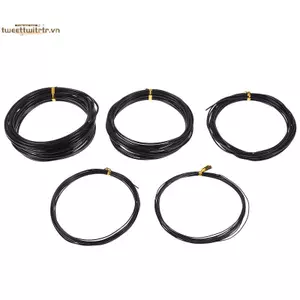 Dây đào tạo cây cảnh TRTR Nhôm Anodized Tổng cộng 16,5 Feet (Bla) VN