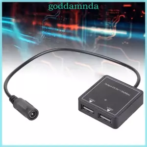 GODD Car USB Station DC5521 sang USB Bộ sạc xe hơi cho xe máy Thuyền điện thoại