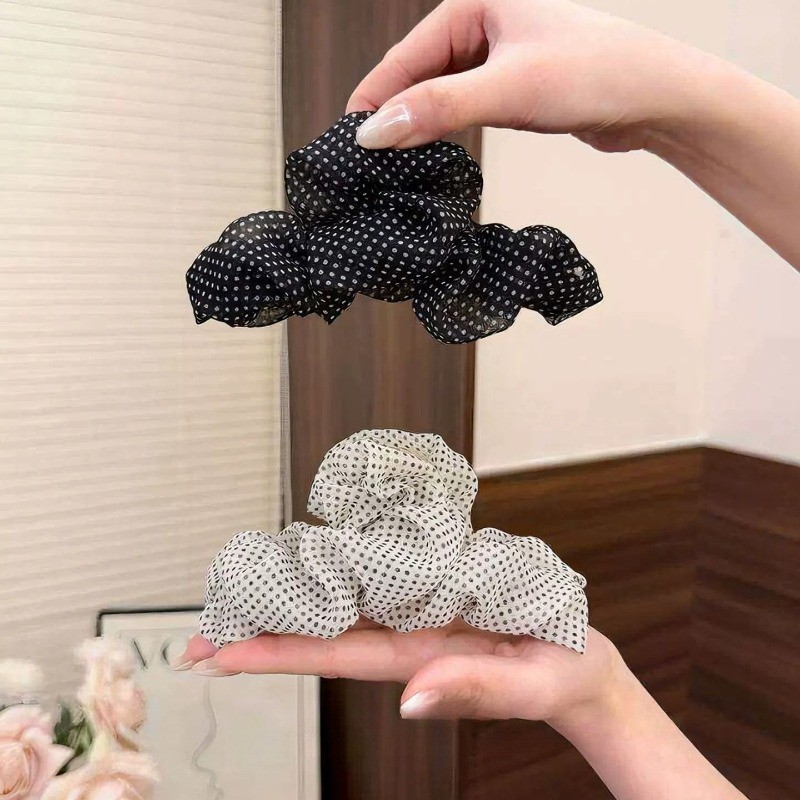 Kẹp tóc voan lớn Hàn Quốc Kẹp tóc đơn giản kiểu Pháp