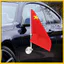 Cốc Cực Chân Đế Ô Tô Tự Động Gắn Cờ Đứng Cho Xe Cực khxinggao