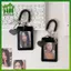 SWEET Y2k Photocard Giá Đỡ Móc Khóa Kpop Thần Tượng Ảnh Bảo Vệ Tay Học Sinh Thẻ Id Hộp Bảo Quản Sinh Viên Văn Phòng Phẩm Vật Dụng n