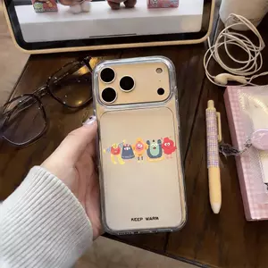 Vịt màu Đối với iPhone 1715 Case 16P Mới 1413 Mềm 12 Jane Big Hole