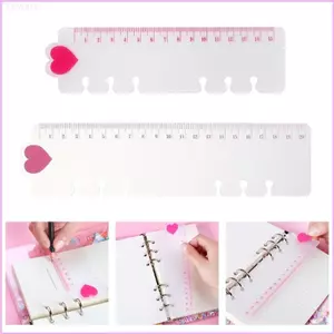 Cinna 5 Cái Bộ chia chất kết dính được đúc sẵn 6 lỗ có thước đo cho máy tính xách tay chất kết dính