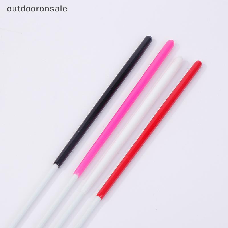 [outdooronsale] Ruy băng khiêu vũ cầu vồng 2M Thể dục dụng cụ múa ba lê Cần quay Streamer cho trẻ em Đào tạo FSI