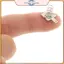 POWER 10 đôi Pin kim loại thay thế Tấm tiếp xúc lò xo cho pin AA AAA.
