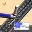 Thước góc phải 30CM Thước góc đánh dấu lỗ Thước đo góc công nghiệp Máy đo đánh dấu Scribe Vẽ một vòng tròn chế biến gỗ