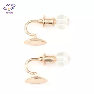 HFTOY 2 Miếng Kim Loại 1: 12 Nhà Búp Bê Thu Nhỏ Đèn Tường Trang Trí Mô Hình ~