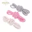PNPIA- 2 Chiếc Vòng Thi Dây Ren Cotton Polyester Màu Trơn Dây 0.8cm Đường Kính 120 / 140 / 160cm Chiều Dài Dây Giày Đậm
