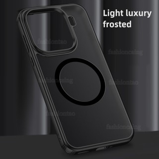 Dành Cho Xiaomi17T Pro Vỏ Cho Xiaomi 17T Pro 17TPro 1 7 17 T Pro Xiaomi17TPro Ốp Lưng TPU Trong Suốt Vỏ Điện Thoại Acrylic Từ Tính Với Áo Giáp Sạc Không Dây Ốp Lưng Chống Sốc