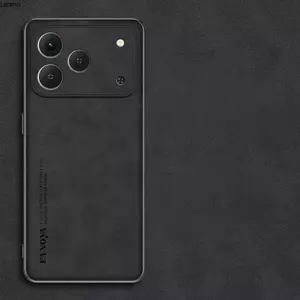 Vỏ PU Cho Tecno Spark 50 5G Spark50 4G Ốp Lưng Silicon Mềm Cạnh Cứng Ốp Lưng Da Điện Thoại