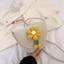 Túi đeo vai đơn SAIA, Túi đeo chéo dệt sợi Cotton đầy màu sắc, Túi xách nữ Boho thời trang mùa hè